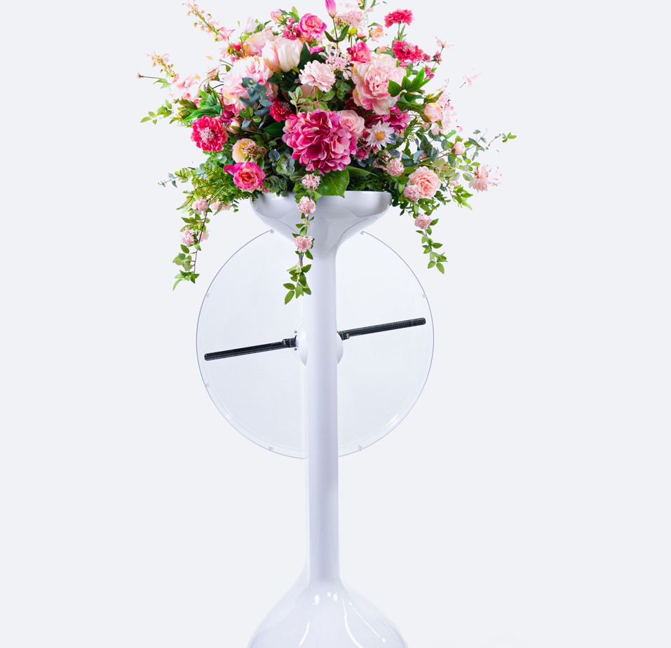 레드 타입 홀로그램 화환